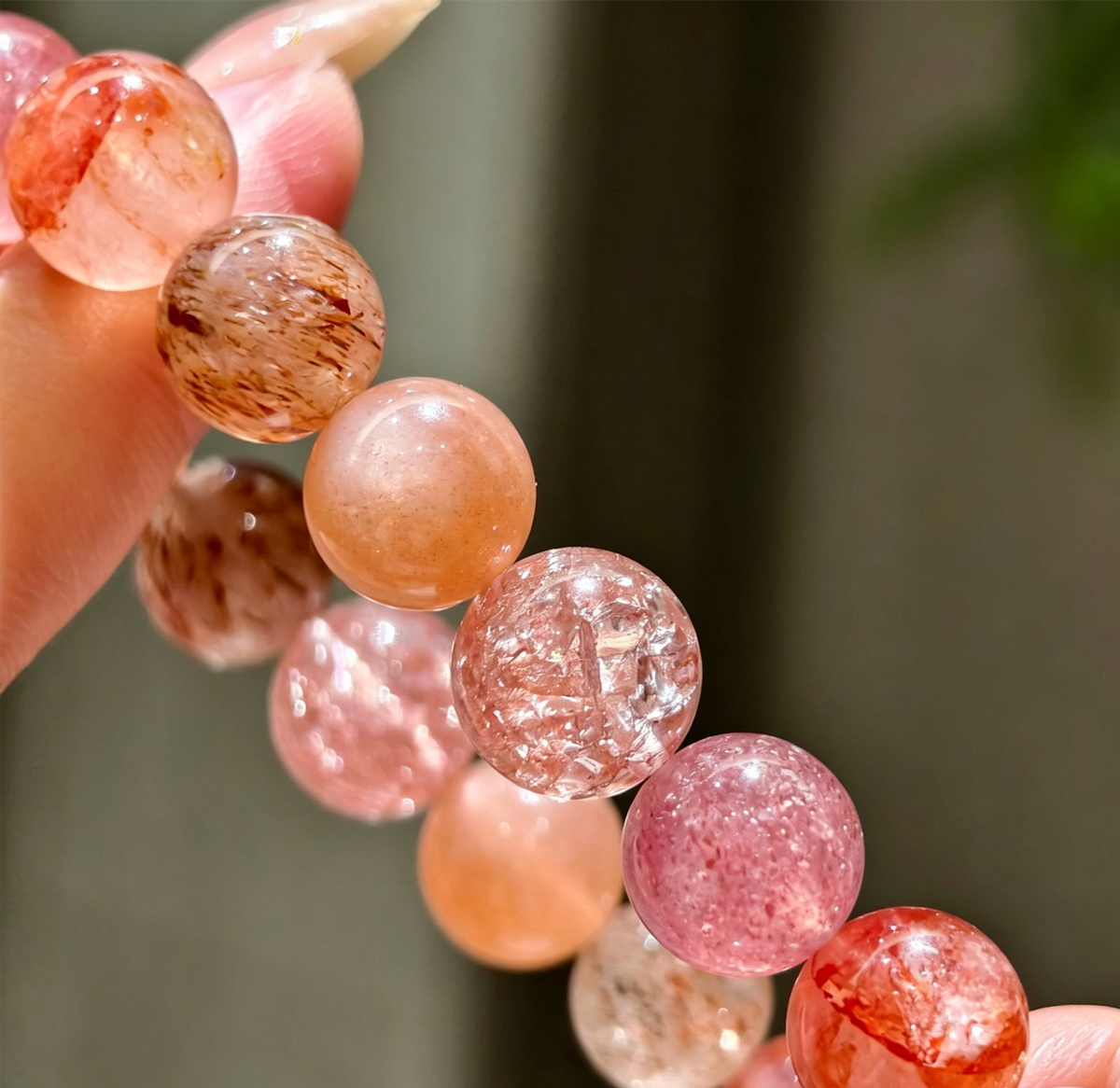 ZORZU Handmade Mixed Crystal Bracelet, New‑Chinese style Jewelry